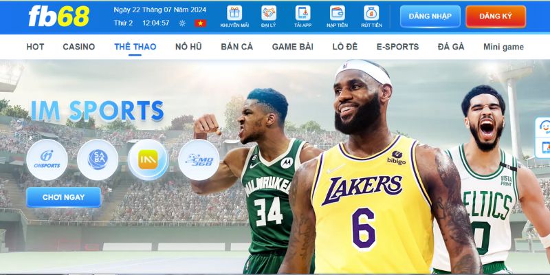 Thể thao Điểm nhấn chính của FB68 